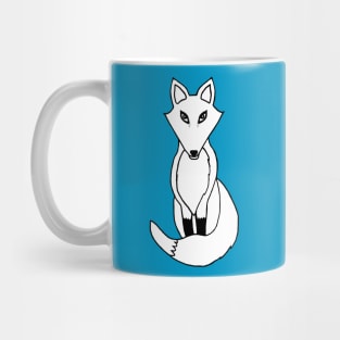 White Fox Mug